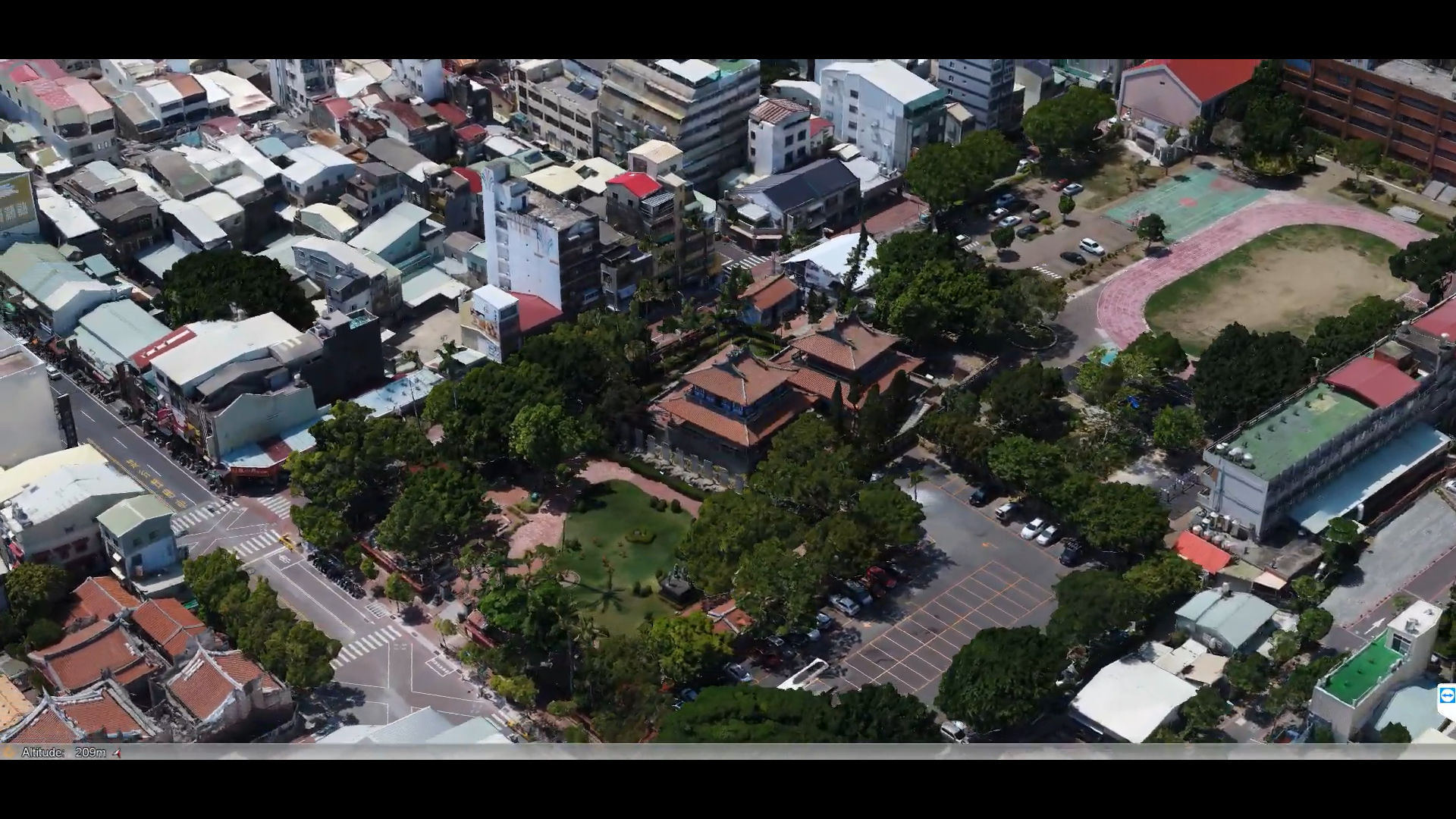 UAV空拍建模-赤崁樓